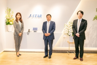 湯本 達也さんと樋口 公裕さん月井 絵美さん